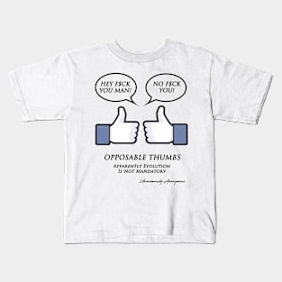 Opposable Thumbs Kids T-Shirt